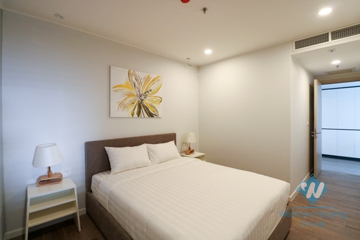 Nice, nature light two bedrooms apartment for rent in Atermis building, Thanh Xuan district, Ha Noi